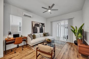 Bright, open floor plans with large windows